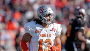 Linebacker Francis Bernard #13 (Photo by Don Juan Moore/Getty Images)