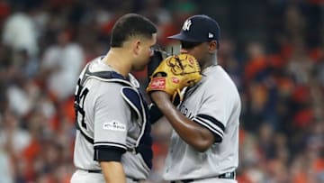 HOUSTON, TX - OCTOBER 14: Luis Severino