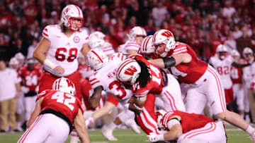 MADISON, WI - OCTOBER 29: Nebraska running back Terrell Newby (34) advances the ball during game action. Wisconsin beat Nebraska in overtime by a final score of 23-17 on October 29, 2016, at Camp Randall Stadium in Madison, WI. (Photo by Patrick S Blood/Icon Sportswire via Getty Images)