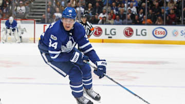 TORONTO, ON - OCTOBER 18: Auston Matthews