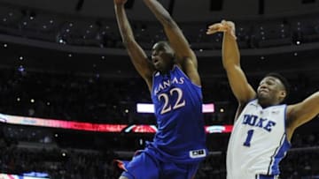 The great debate of 2014: Andrew Wiggins or Jabari Parker? Who ya got? Mandatory Credit: David Banks-USA TODAY Sports