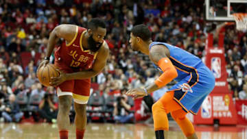 Former OKC Thunder forward Paul George (Photo by Tim Warner/Getty Images)
