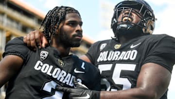 Colorado football stars, most notably Shedeur Sanders, definitely listened to Colorado State head coach Jay Norvell's shot at Coach Prime (Photo by Dustin Bradford/Getty Images)