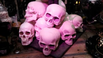 NEW YORK, NY - OCTOBER 02: "The Queen of Halloween," Martha Stewart, makes spectacularly spooky costumes and party accessories with Cricut and Michaels at a spirited DIY event on October 2, 2018 in New York City. (Photo by Brian Ach/Getty Images for Michaels)