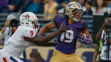 SEATTLE, WA - SEPTEMBER 16: Tight end Hunter Bryant