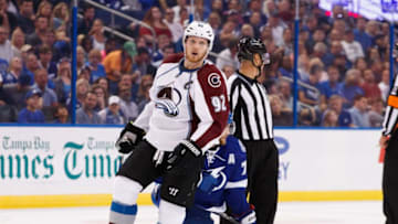 TAMPA, FL - OCTOBER 20: Gabriel Landeskog