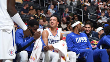 LA ClippersLandry Shamet(Photo by Adam Pantozzi/NBAE via Getty Images)