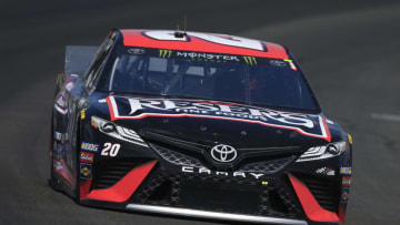 LONG POND, PENNSYLVANIA - JULY 27: Erik Jones, driver of the #20 Reser's Main St Bistro Toyota (Photo by Chris Trotman/Getty Images)