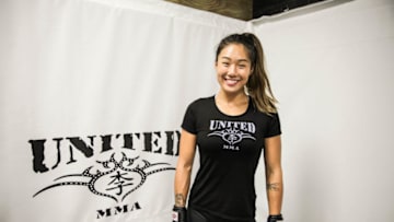 Angela Lee poses for a photo at United MMA in O'ahu, Hawaii (Amy Kaplan/FanSided)