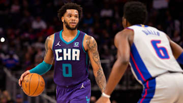 Charlotte Hornets forward Miles Bridges. (Raj Mehta-USA TODAY Sports)
