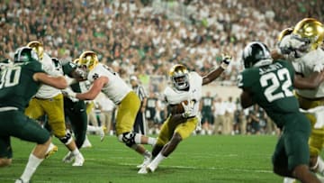 EAST LANSING, MI - SEPTEMBER 23: Dexter Williams