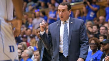 Duke basketball head coach Mike Krzyzewski (Photo by Lance King/Getty Images)