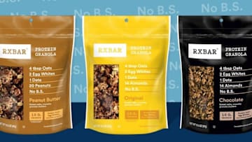 First-ever lineup of RXBAR® Granola is now available in three flavors: Original, Chocolate and Peanut Butter. (Photo Credit: Kellogg Company)