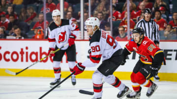 New Jersey Devils center Jesper Boqvist (90): (Sergei Belski-USA TODAY Sports)