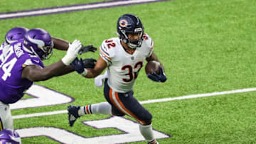 Chicago Bears running back David Montgomery (Photo by Brace Hemmelgarn-USA TODAY Sports)