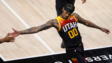 Utah Jazz guard Jordan Clarkson (Jeffrey Swinger-USA TODAY Sports)