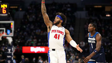 Saddiq Bey #41 of the Detroit Pistons (Photo by David Berding/Getty Images)
