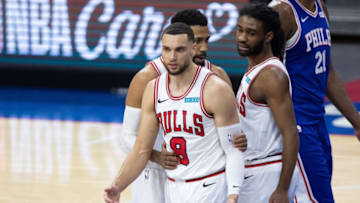 Zach LaVine, Chicago Bulls Mandatory Credit: Bill Streicher-USA TODAY Sports