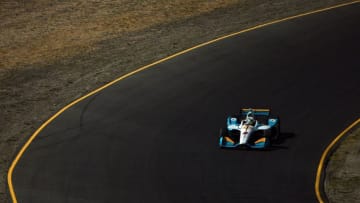 SONOMA, CA - SEPTEMBER 14: Patricio O'Ward, driver of the #8 Harding Racing Chevrolet, on track during pracrtice for the Verizon IndyCar Series Sonoma Grand Prix at Sonoma Raceway on September 14, 2018 in Sonoma, California. (Photo by Jonathan Moore/Getty Images)