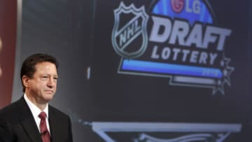 NHL Draft Lottery (Photo by Abelimages / Getty Images for NHL)