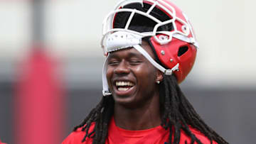 KANSAS CITY, MO - JUNE 07: Kansas City Chiefs wide receiver Sammy Watkins (14) during Organized Team Activities on June 7, 2018 at the Kansas City Chiefs Training Facility in Kansas City, MO. (Photo by Scott Winters/Icon Sportswire via Getty Images)