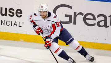 Evgeny Kuznetsov, Washington Capitals (Photo by Mike Carlson/Getty Images) *** Local Caption *** Evgeny Kuznetsov