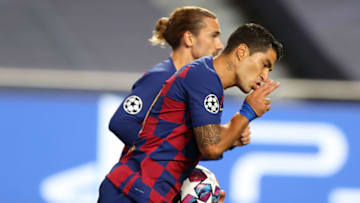 Luis Suarez (Photo by RAFAEL MARCHANTE/POOL/AFP via Getty Images)