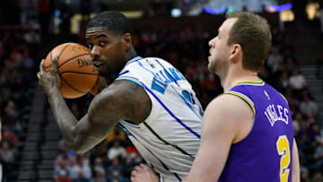 Marvin Williams, Charlotte Hornets. Joe Ingles, Utah Jazz. (Photo by Gene Sweeney Jr./Getty Images)