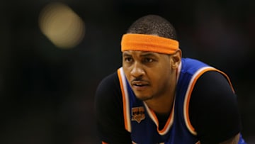 BOSTON, MA - JANUARY 18: Carmelo Anthony