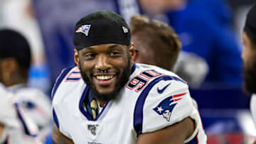 Shilique Calhoun, New England Patriots (Photo by Wesley Hitt/Getty Images)