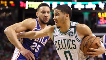 Ben Simmons, Philadelphia 76ers | Jayson Tatum, Boston Celtics (Photo by Maddie Meyer/Getty Images)