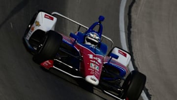 FORT WORTH, TX - JUNE 08: Tony Kanaan, driver of the #14 ABC Supply AJ Foyt Racing Chevrolet (Photo by Robert Laberge/Getty Images)