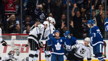 TORONTO, ON - OCTOBER 23: Tyler Bozak