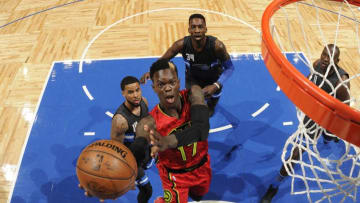 Dennis Schroder completed his first season as a starter as the leading scorer for the Atlanta Hawks. Mandatory Copyright Notice: Copyright 2017 NBAE (Photo by Fernando Medina/NBAE via Getty Images)