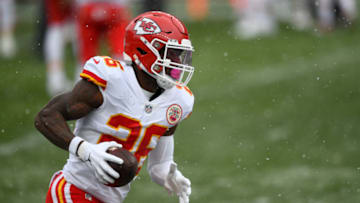 Le'Veon Bell #26 of the Kansas City Chiefs (Photo by Dustin Bradford/Getty Images)