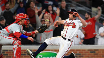 ATLANTA, GA - MARCH 30: Peter Bourjos