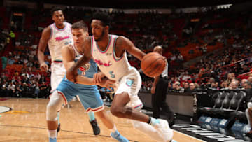 MIAMI, FL - JANUARY 25: Derrick Jones Jr.