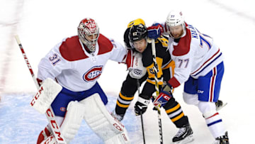 TORONTO, ONTARIO - AUGUST 01: Brett Kulak #77 of the Montreal Canadiens. (Photo by Andre Ringuette/Freestyle Photo/Getty Images)