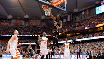 SYRACUSE, NY - FEBRUARY 13: Donovan Mitchell