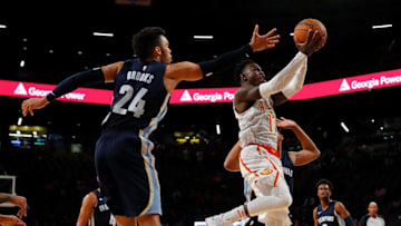 ATLANTA, GA - OCTOBER 09: Dennis Schroder