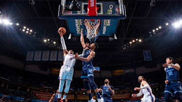 Russell Westbrook. OKC Thunder (Photo by Zach Beeker/NBAE via Getty Images)