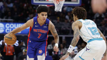 Detroit Pistons guard Killian Hayes Credit: Rick Osentoski-USA TODAY Sports