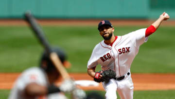 BOSTON, MASSACHUSETTS - APRIL 14: David Price #24 of the Boston Red Sox pitches at the top of the second inning of the game against the Baltimore Orioles at Fenway Park on April 14, 2019 in Boston, Massachusetts. (Photo by Omar Rawlings/Getty Images)