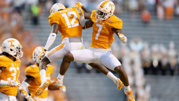 KNOXVILLE, TN - SEPTEMBER 12: Cameron Sutton