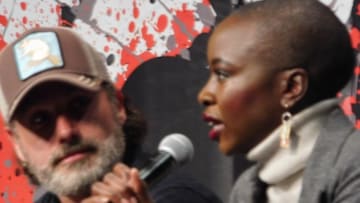 Andrew Lincoln and Danai Gurira at Walker Stalker Con Atlanta 2017Photo credit: Tracey Phillipps