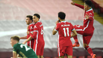 Liverpool, Diogo Jota, Trent Alexander-Arnold (Photo by Stu Forster/Getty Images)