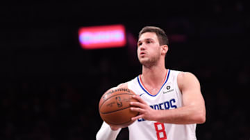 NEW YORK, NY - NOVEMBER 17: Danilo Gallinari #8 of the Los Angeles Clippers shoots the ball during the game against the Brooklyn Nets at Barclays Center on November 17, 2018 in the Brooklyn borough of New York City. NOTE TO USER: User expressly acknowledges and agrees that, by downloading and or using this photograph, User is consenting to the terms and conditions of the Getty Images License Agreement. (Photo by Matteo Marchi/Getty Images)