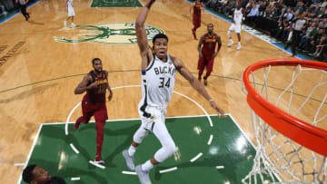 Milwaukee, WI - OCTOBER 20: Giannis Antetokounmpo