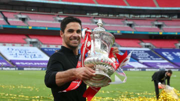 Mikel Arteta, Arsenal (Photo by CATHERINE IVILL/POOL/AFP via Getty Images)