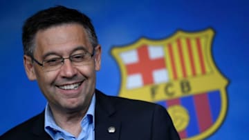 Former Barcelona president Josep Maria Bartomeu. (Photo credit LLUIS GENE/AFP via Getty Images)